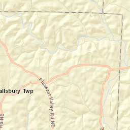 Frampton Ohio Street Map