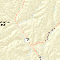 Wakatomika Ohio Street Map