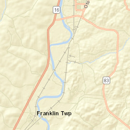 Wills Creek Ohio Street Map