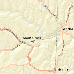 Robyville Ohio Street Map