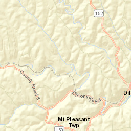 Olszeski Town Ohio Street Map