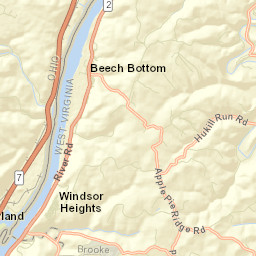 Stringer Ohio Street Map