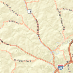 Washington County Street Map