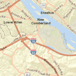 677-699 Granite Alley, Harrisburg, PA  Street Map