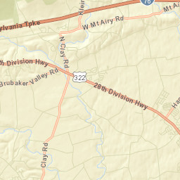 Clay Street Map