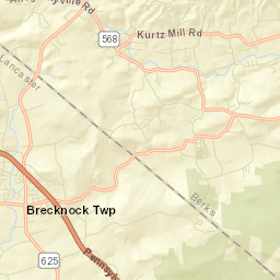 Alleghenyville Street Map