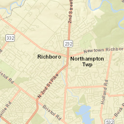Churchville Street Map