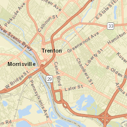 Trenton Street Map