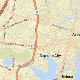 Avon-by-the-Sea Street Map