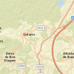 Alhadas Street Map