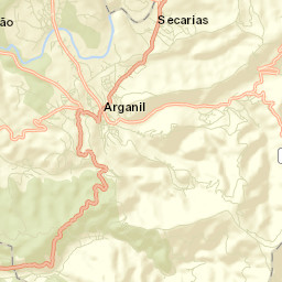 Arganil Street Map