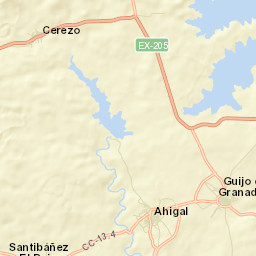 Guijo de Granadilla Street Map