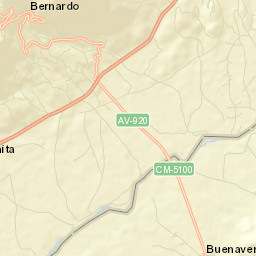 Pedro Bernardo Street Map