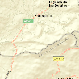 Higuera de las Dueñas Street Map
