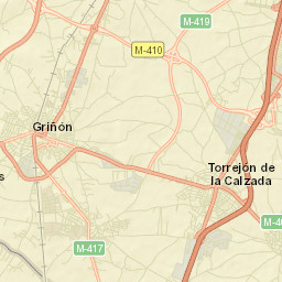 Torrejón de la Calzada Street Map