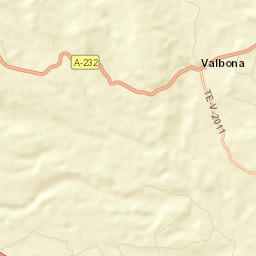 Valbona Street Map