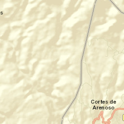 Cortes de Arenoso Street Map