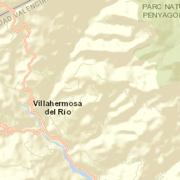 Villahermosa del Río Street Map