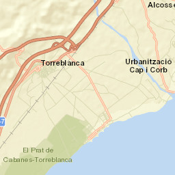 Torreblanca Street Map