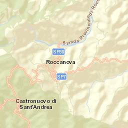 Castronuovo di Sant'Andrea Street Map