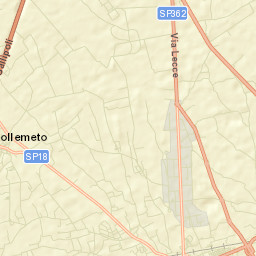 Provincia di Lecce Street Map