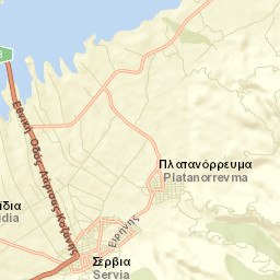 Nea Lava Street Map
