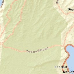 Eceabat Street Map