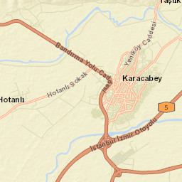 Karacabey Street Map