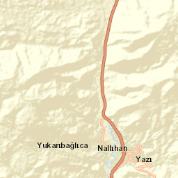 Nallıhan Street Map