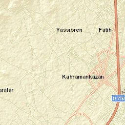 Kazan Street Map