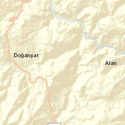 Doğanşar Street Map