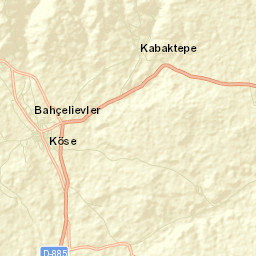 Köse Street Map