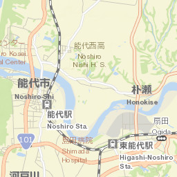Noshiro Street Map