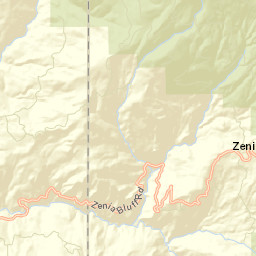 Zenia California Street Map
