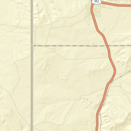 Dinosaur Colorado Street Map