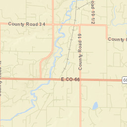 Gowanda Colorado Street Map