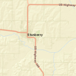 Stanberry Street Map