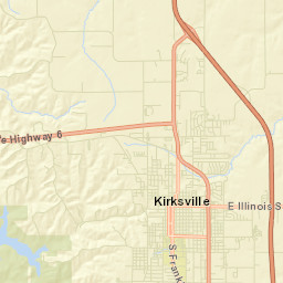 101-199 North Elson Street, Kirksville, MO Street Map