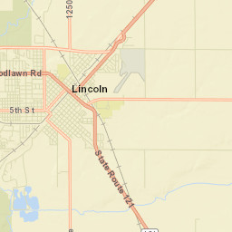 Lincoln Street Map