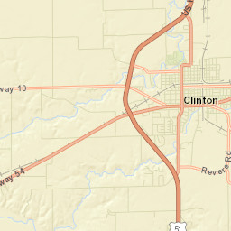 Clinton Street Map