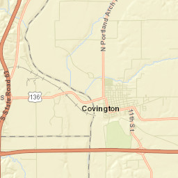 Covington Street Map