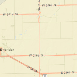 Sheridan Street Map