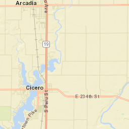 Arcadia Street Map