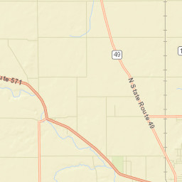 Woodington Ohio Street Map