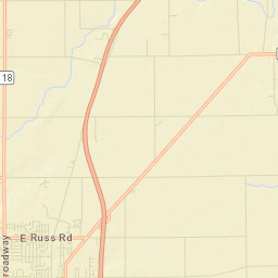 Wakefield Ohio Street Map