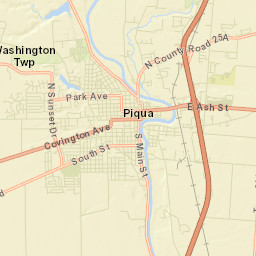 Rossville Ohio Street Map