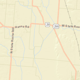 Champaign County Street Map