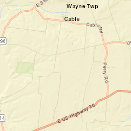 Cable Ohio Street Map