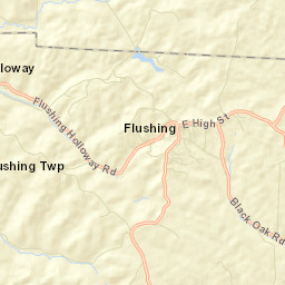 Rock Hill Ohio Street Map