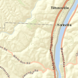 Upland Heights Ohio Street Map